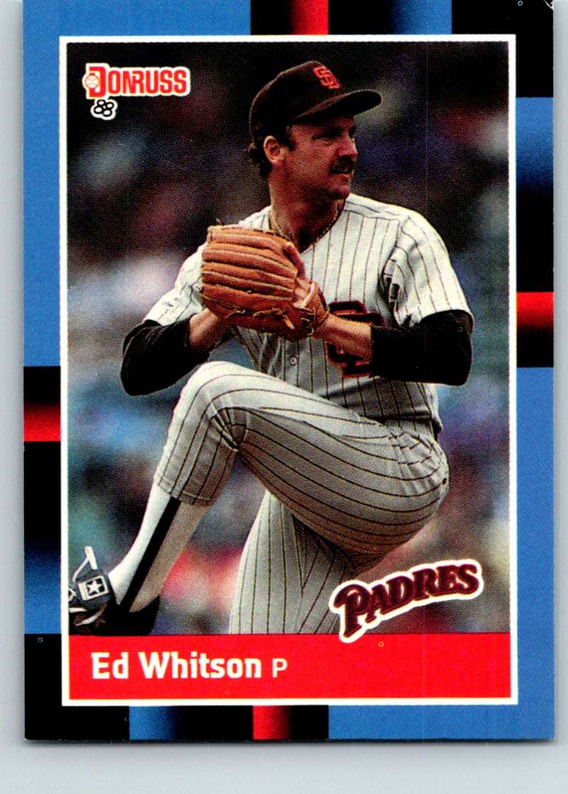 1988 Donruss #81 Ed Whitson Mint  Image 1