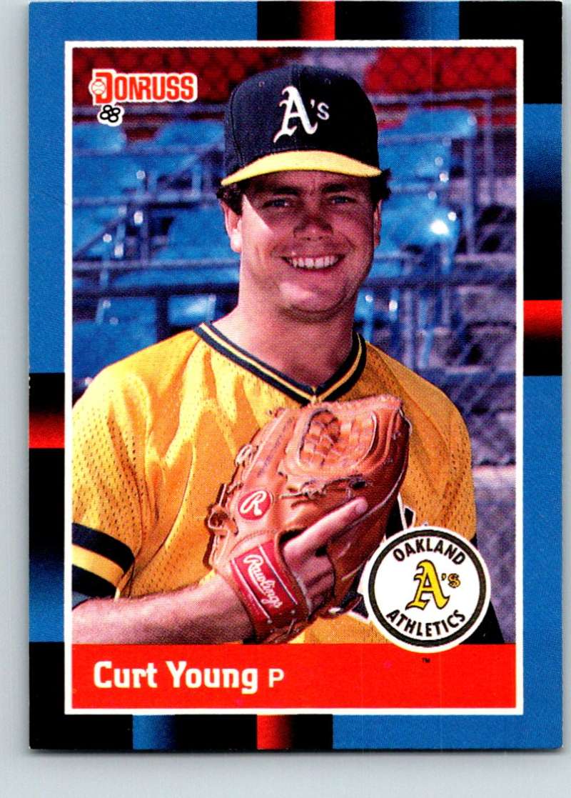 1988 Donruss #97 Curt Young Mint  Image 1