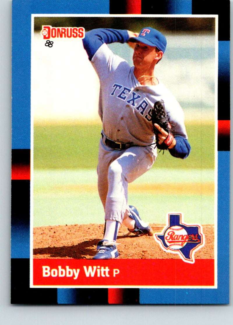 1988 Donruss #101 Bobby Witt Mint  Image 1