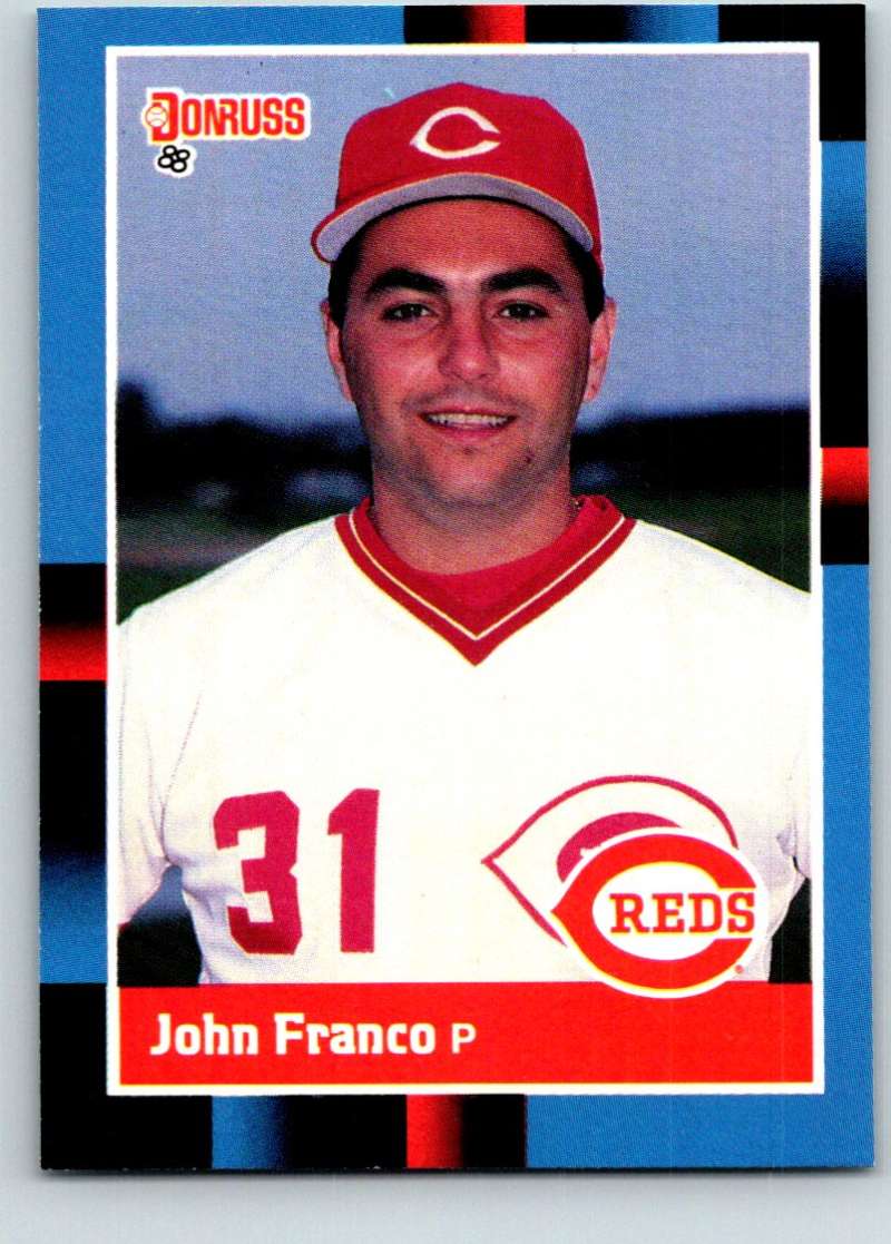 1988 Donruss #123 John Franco Mint  Image 1