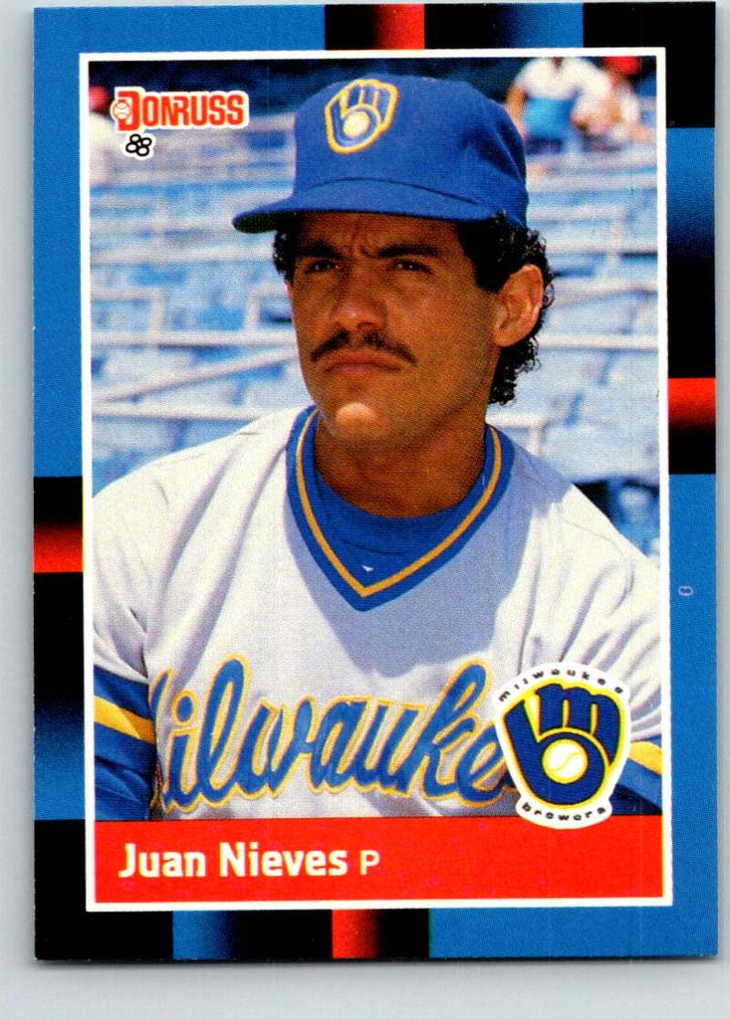 1988 Donruss #126 Juan Nieves Mint  Image 1