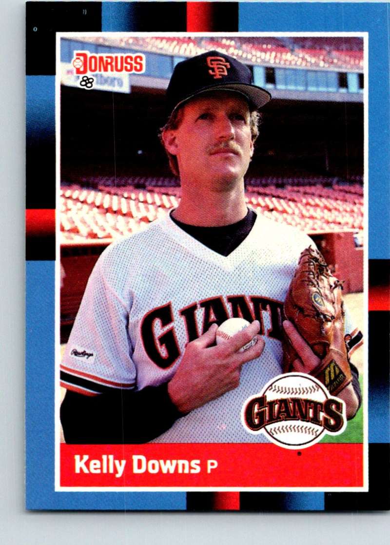 1988 Donruss #145 Kelly Downs Mint  Image 1