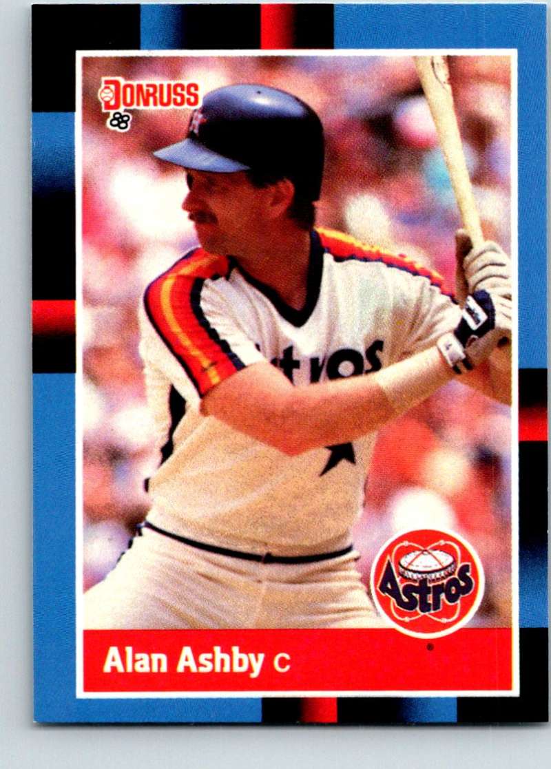 1988 Donruss #163 Alan Ashby UER Mint  Image 1