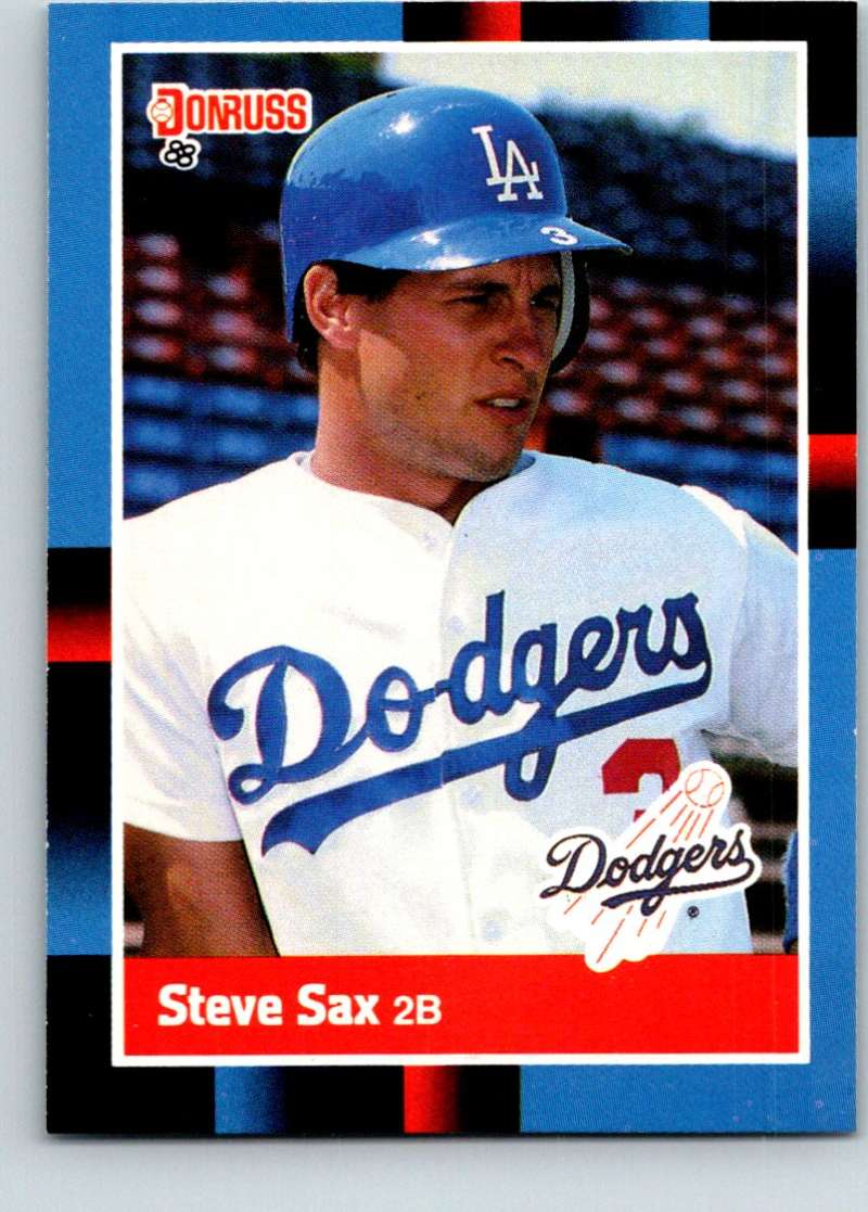 1988 Donruss #176 Steve Sax Mint  Image 1