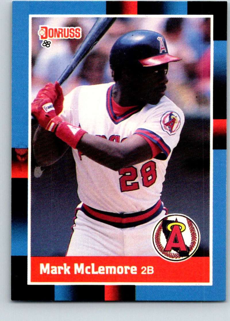 1988 Donruss #181 Mark McLemore Mint  Image 1