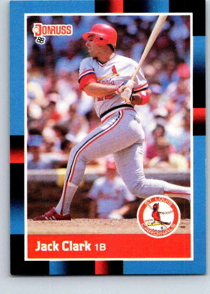 1988 Donruss #183 Jack Clark Mint  Image 1