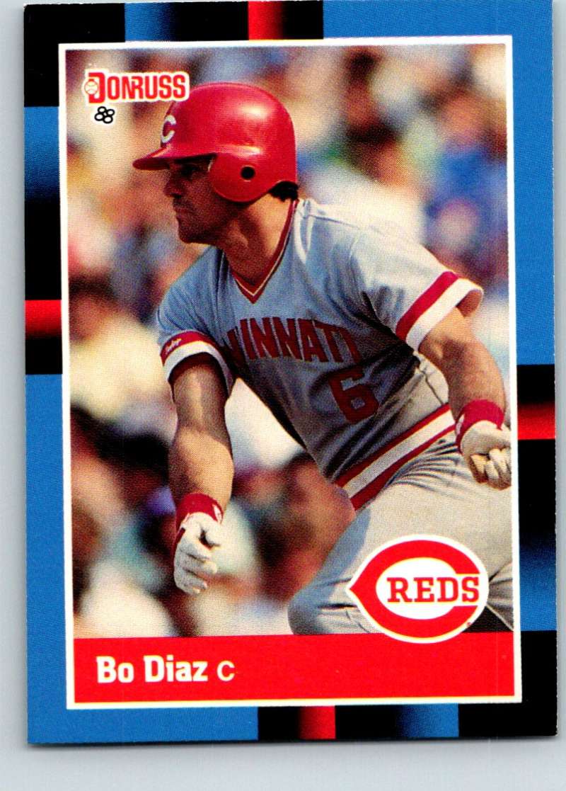 1988 Donruss #186 Bo Diaz Mint  Image 1