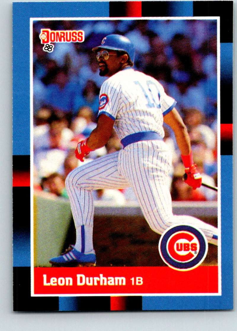 1988 Donruss #191 Leon Durham Mint  Image 1