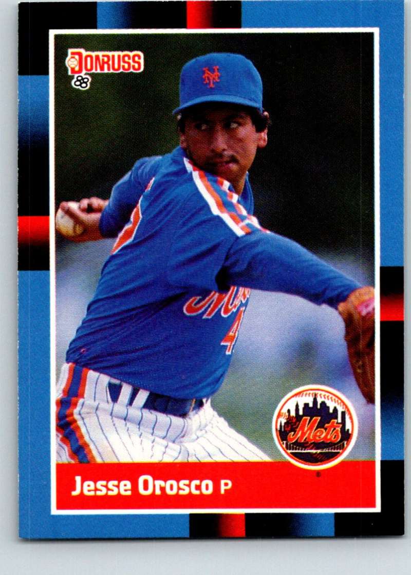 1988 Donruss #192 Jesse Orosco Mint  Image 1