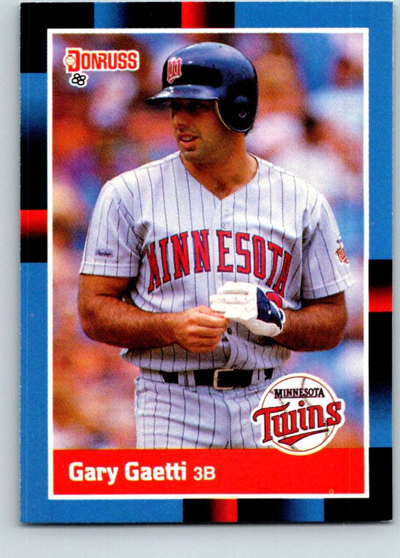 1988 Donruss #194 Gary Gaetti Mint  Image 1