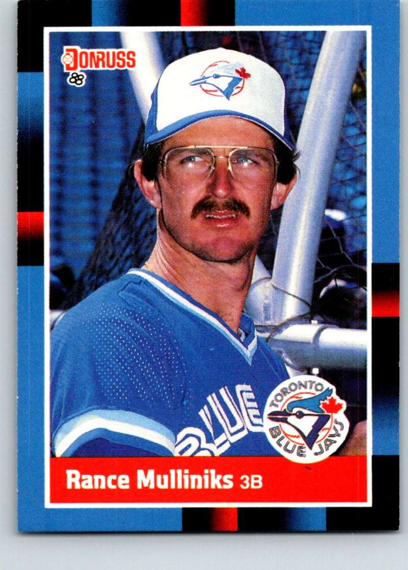 1988 Donruss #197 Rance Mulliniks Mint  Image 1