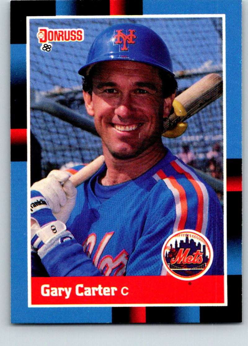 1988 Donruss #199 Gary Carter Mint  Image 1
