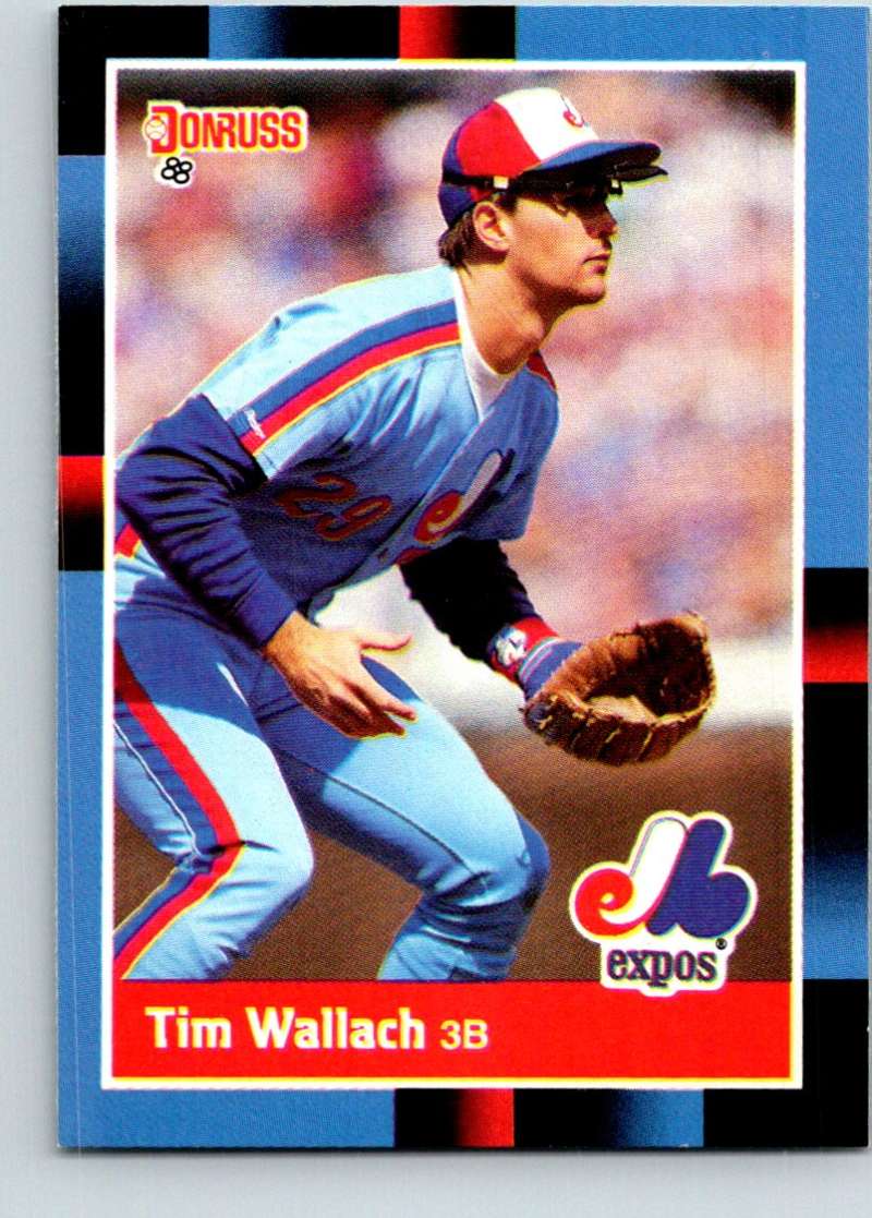 1988 Donruss #222 Tim Wallach Mint  Image 1
