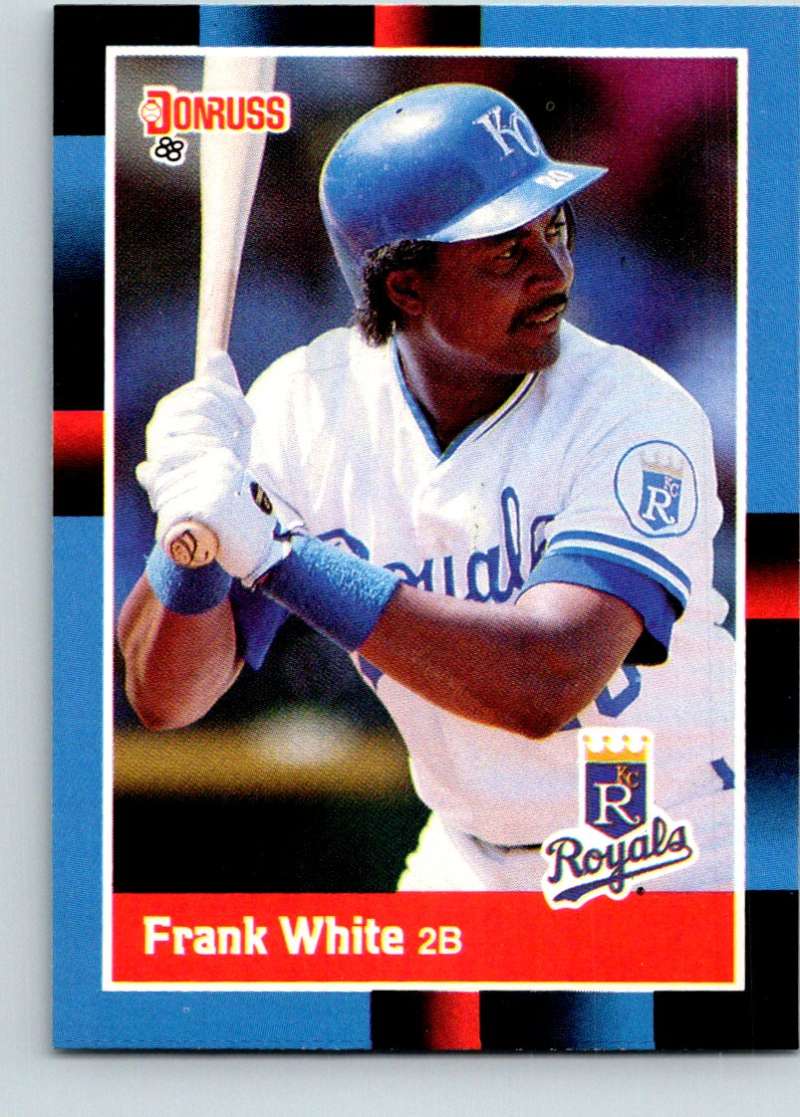 1988 Donruss #225 Frank White Mint  Image 1