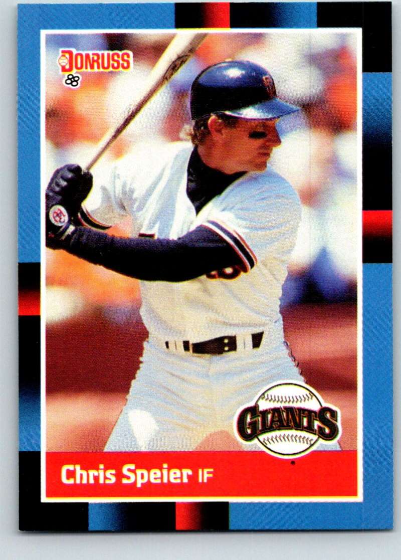1988 Donruss #239 Chris Speier Mint  Image 1
