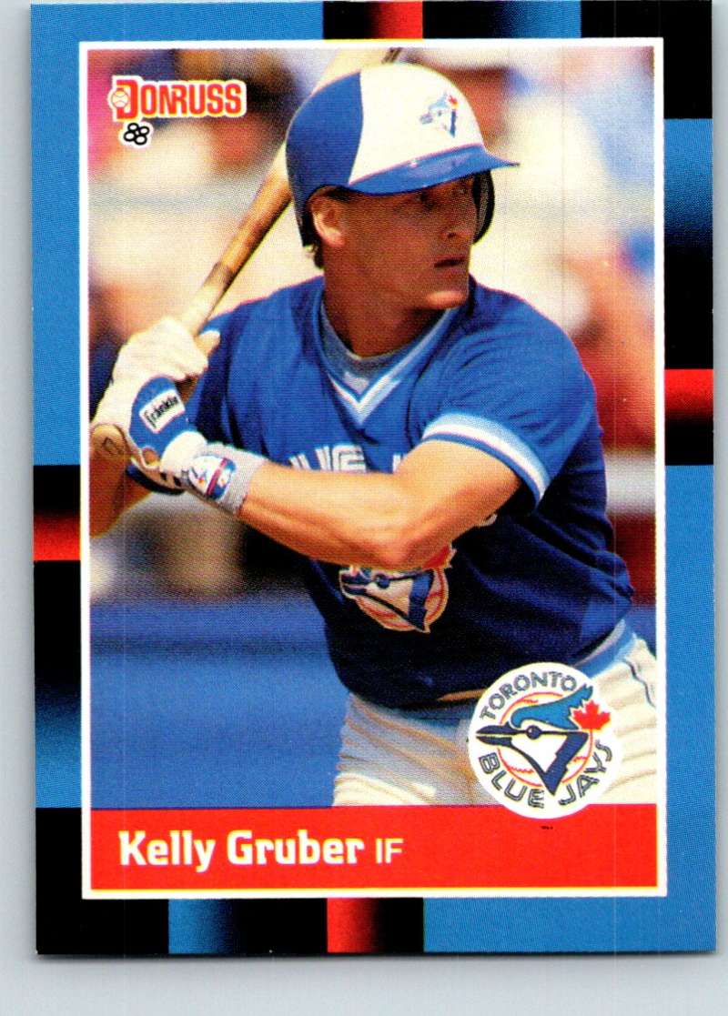 1988 Donruss #244 Kelly Gruber Mint  Image 1