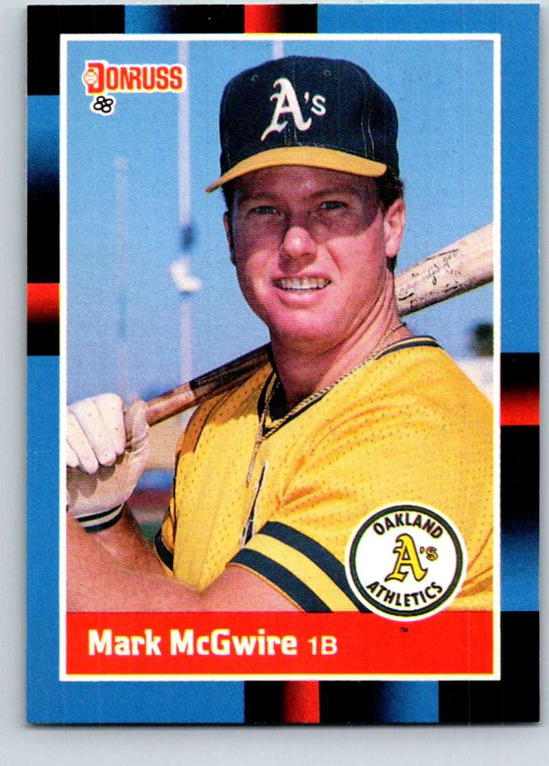 1988 Donruss #256 Mark McGwire Mint  Image 1