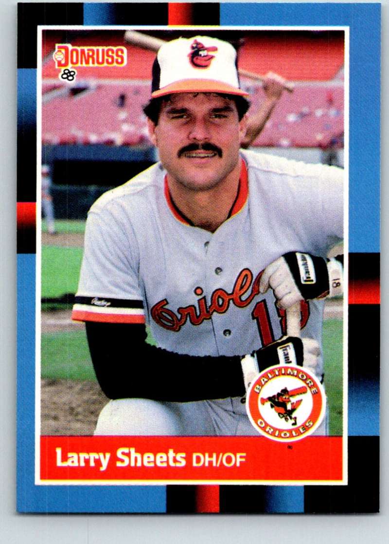 1988 Donruss #273 Larry Sheets Mint  Image 1