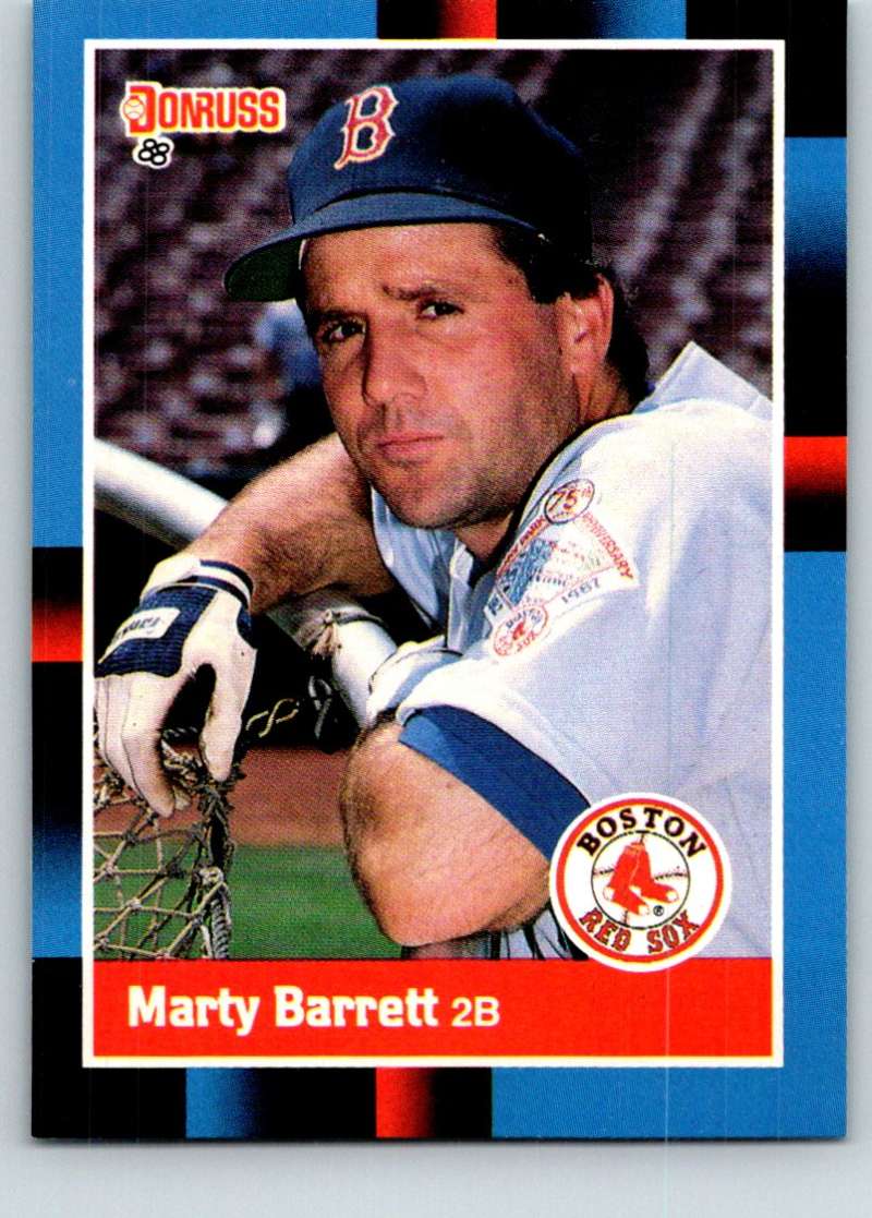 1988 Donruss #276 Marty Barrett Mint  Image 1