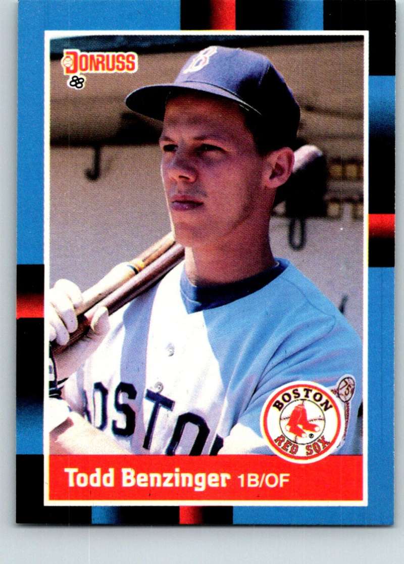 1988 Donruss #297 Todd Benzinger Mint RC Rookie Image 1