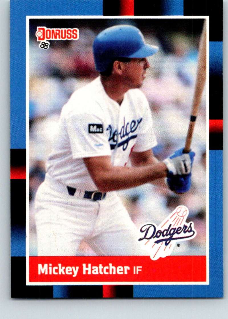 1988 Donruss #299 Mickey Hatcher Mint  Image 1