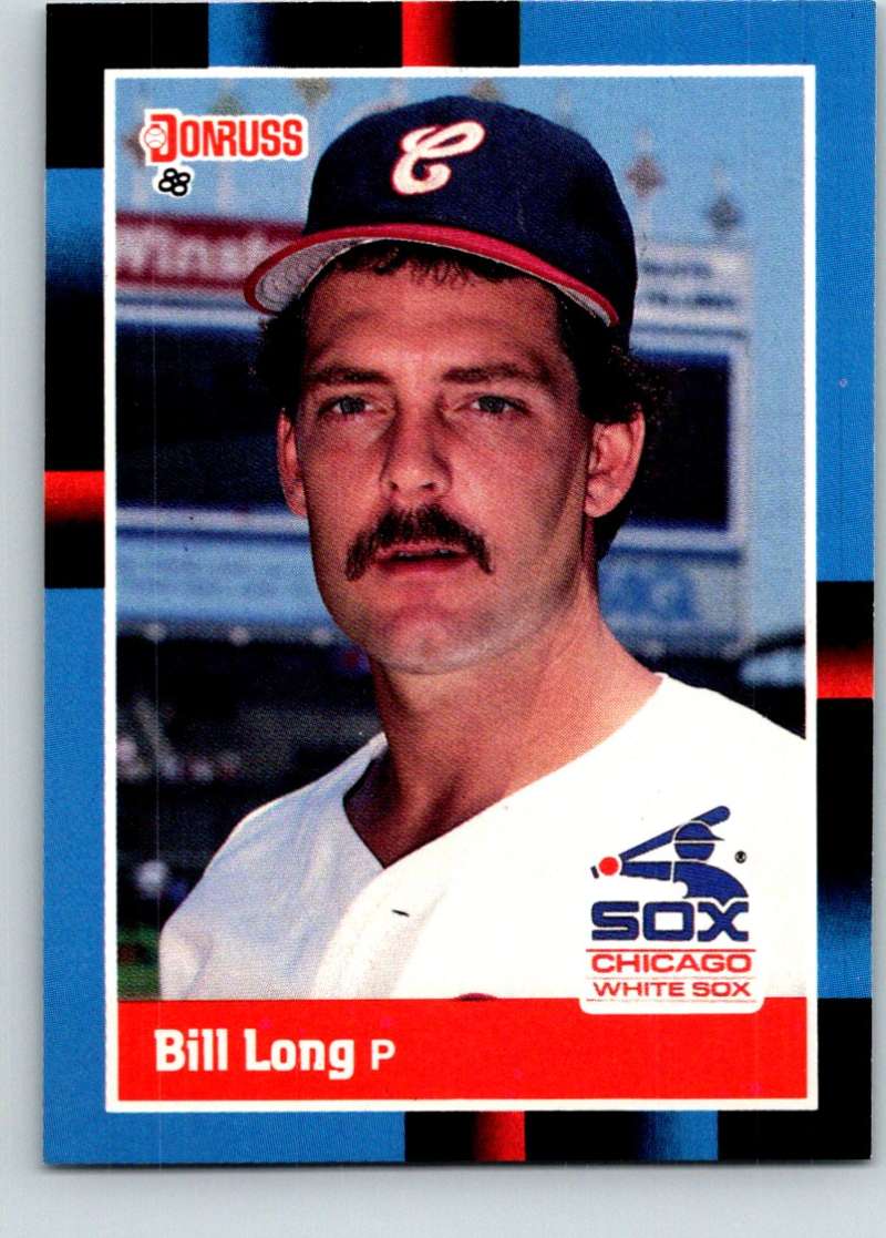 1988 Donruss #306 Bill Long Mint RC Rookie Image 1
