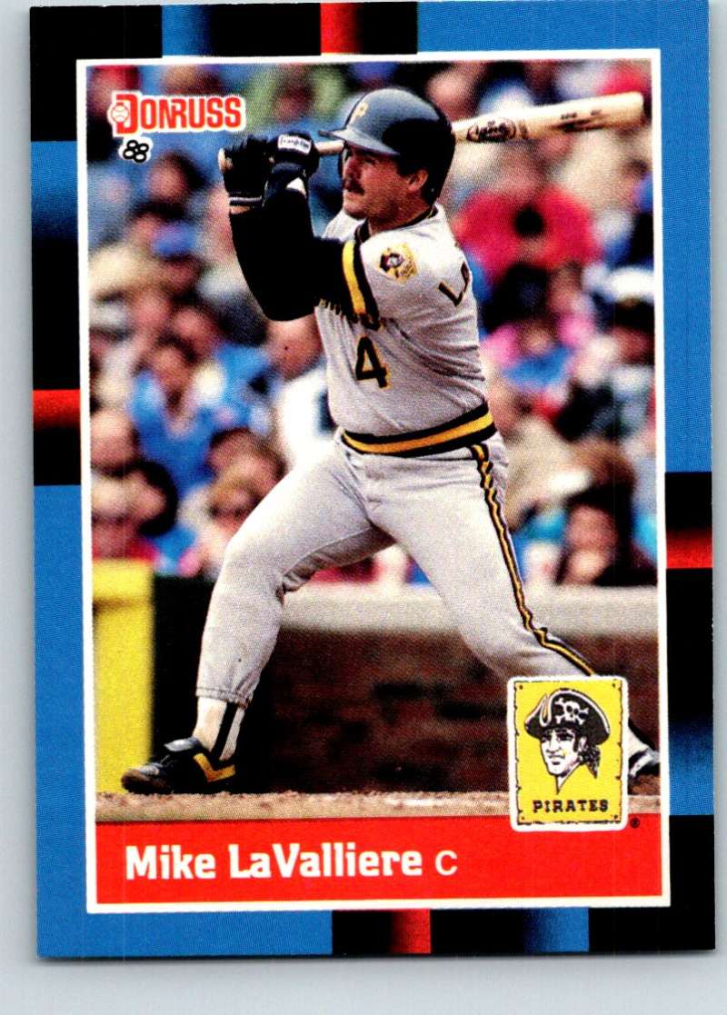 1988 Donruss #312 Mike Lavalliere Mint  Image 1