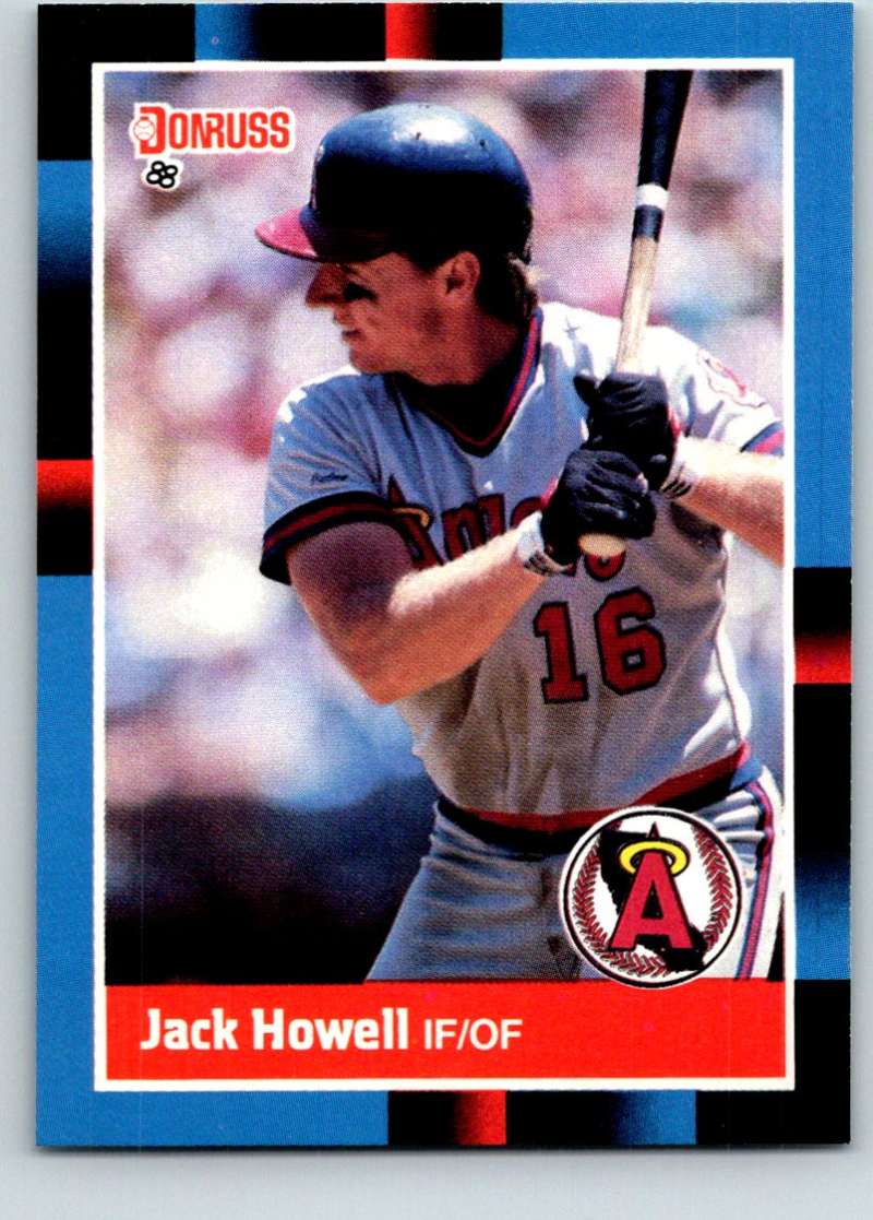 1988 Donruss #333 Jack Howell Mint  Image 1
