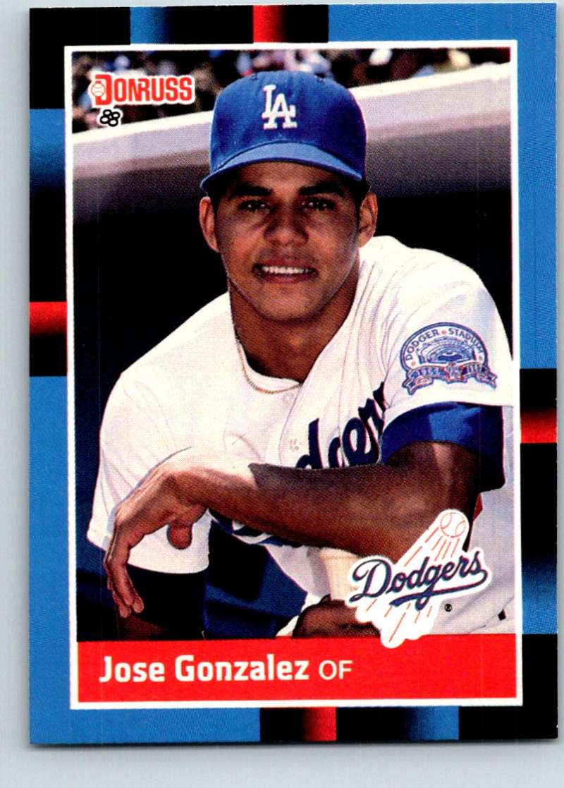 1988 Donruss #341 Jose Gonzalez Mint  Image 1