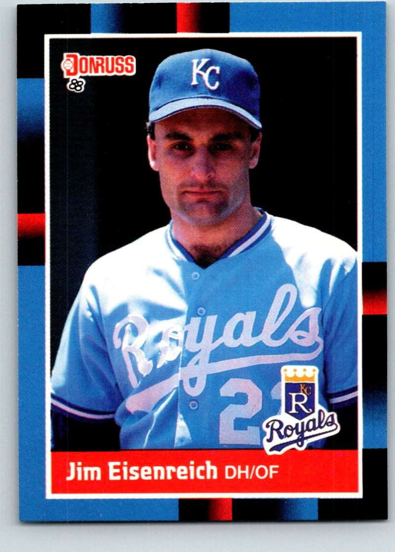 1988 Donruss #343 Jim Eisenreich Mint  Image 1