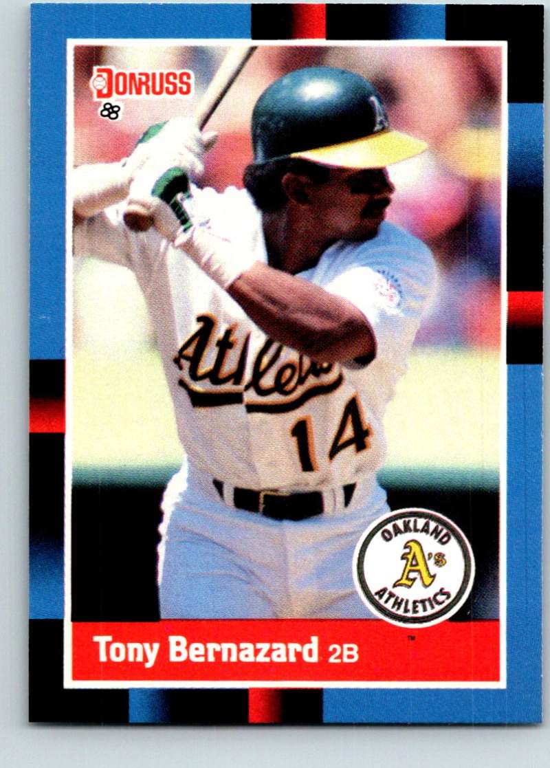 1988 Donruss #344 Tony Bernazard Mint  Image 1