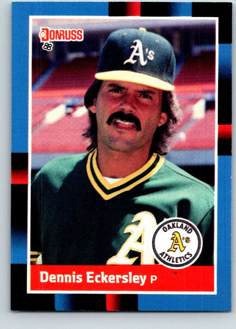 1988 Donruss #349 Dennis Eckersley Mint  Image 1