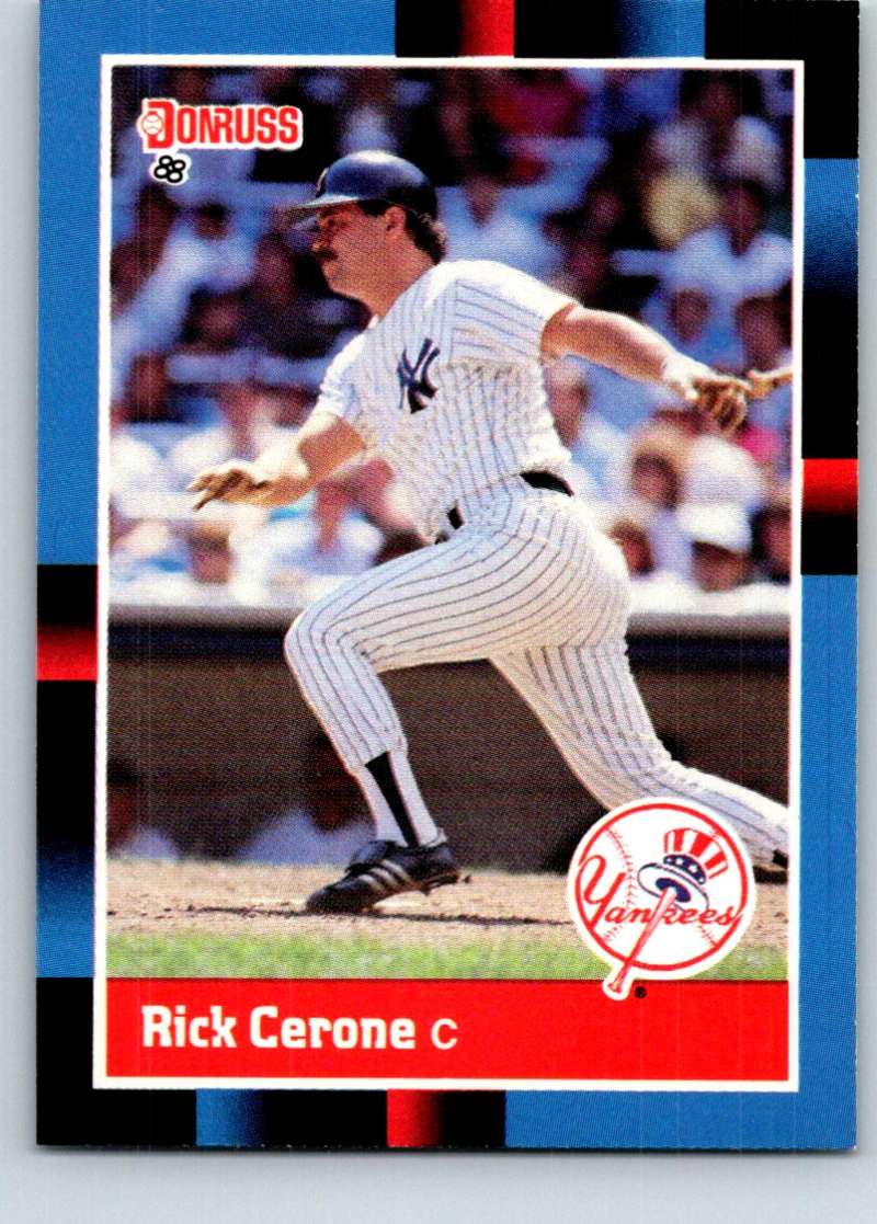 1988 Donruss #351 Rick Cerone Mint  Image 1