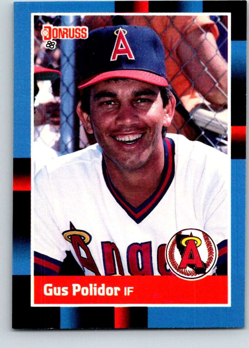 1988 Donruss #356 Gus Polidor Mint  Image 1