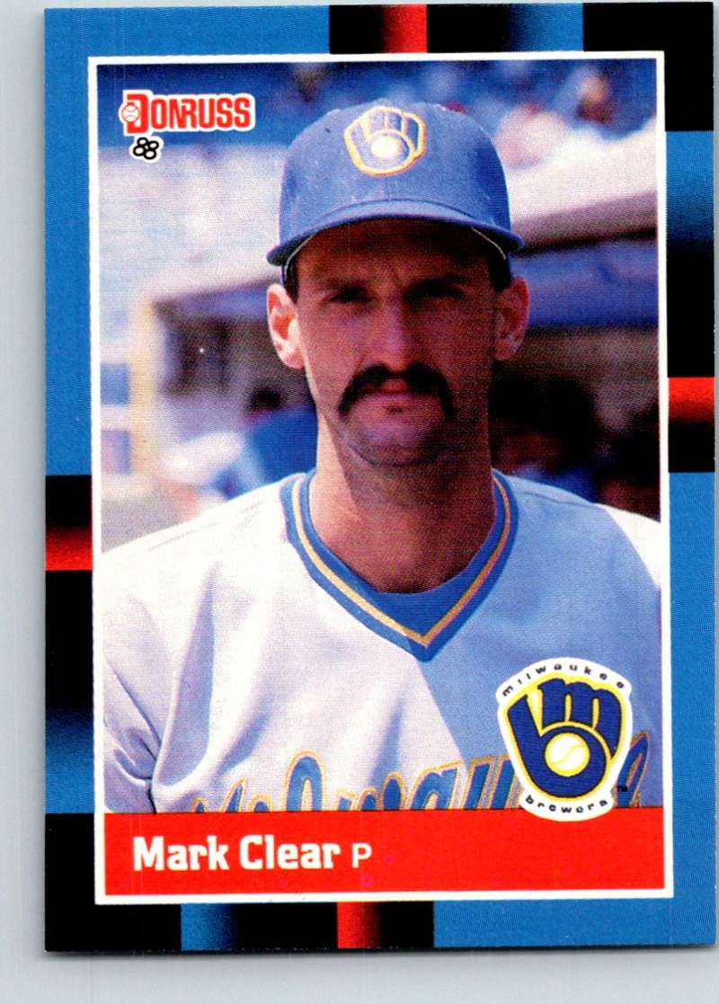1988 Donruss #372 Mark Clear Mint  Image 1