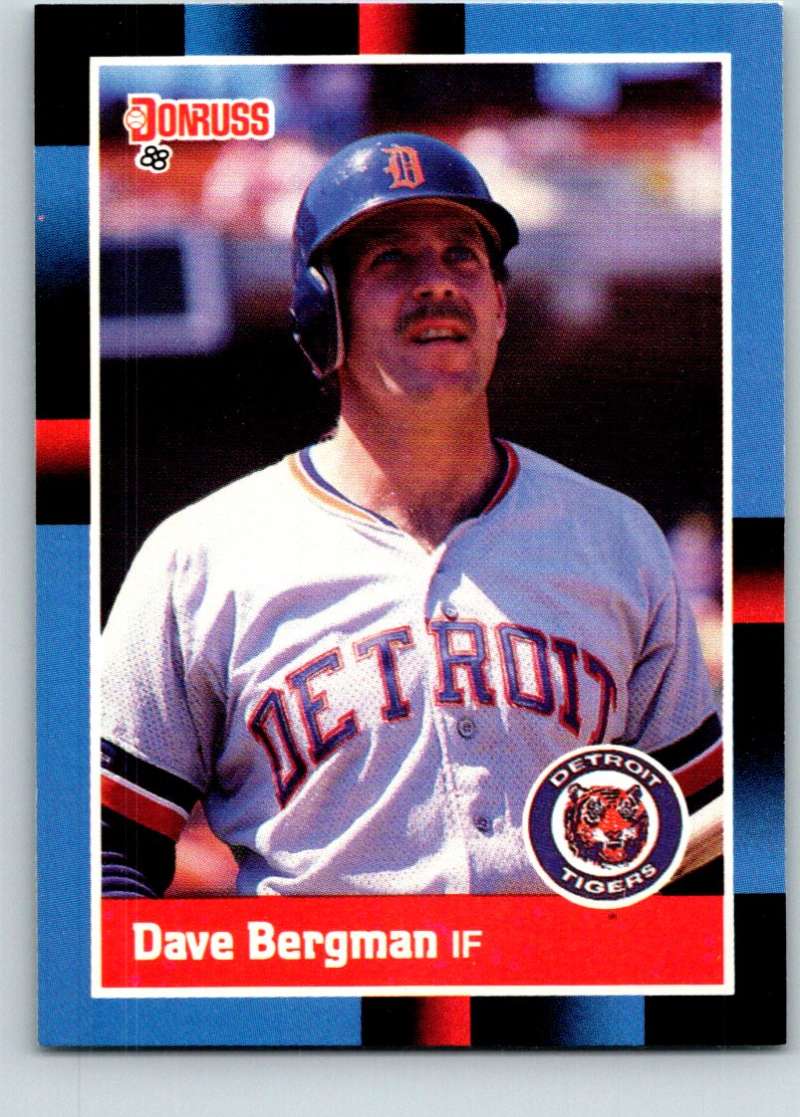 1988 Donruss #373 Dave Bergman Mint  Image 1