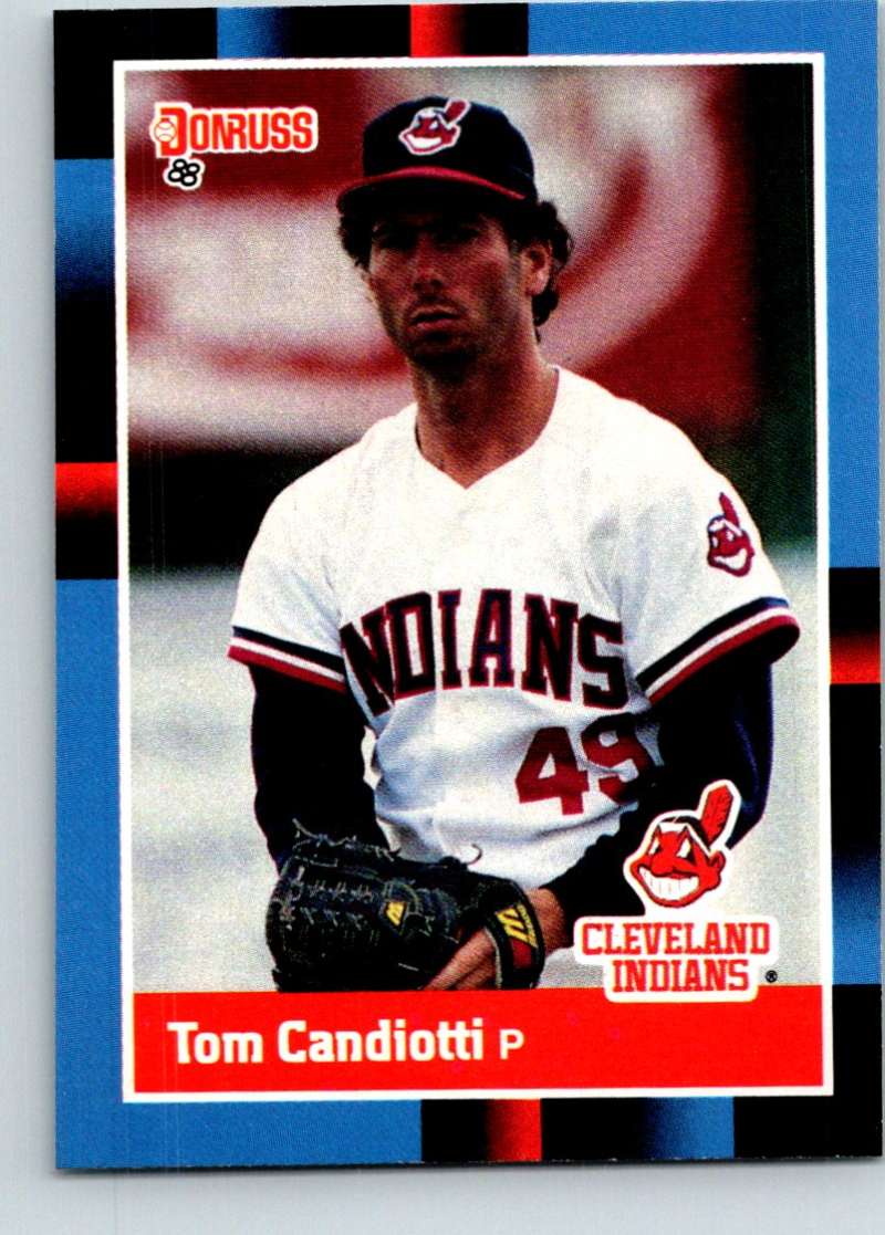 1988 Donruss #377 Tom Candiotti Mint  Image 1