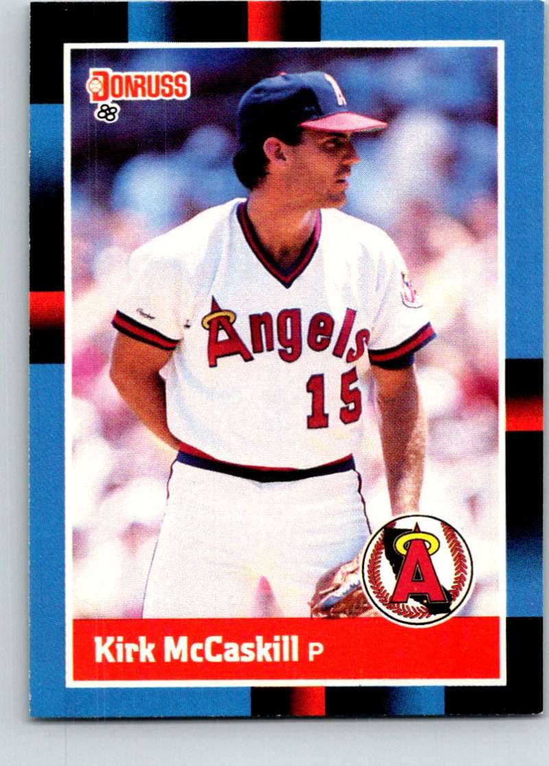 1988 Donruss #381 Kirk McCaskill Mint  Image 1