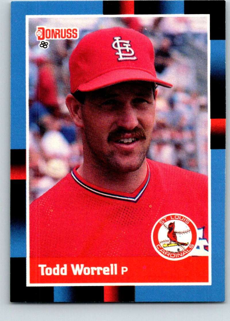 1988 Donruss #386 Todd Worrell Mint  Image 1