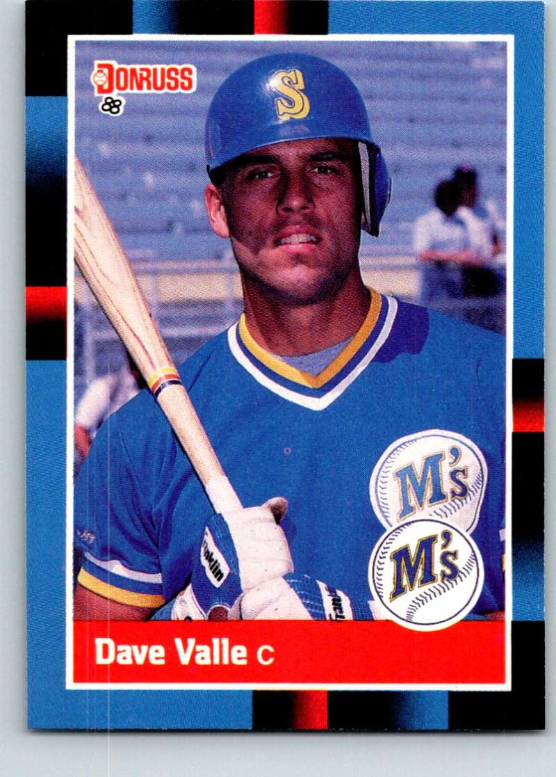 1988 Donruss #393 Dave Valle Mint  Image 1