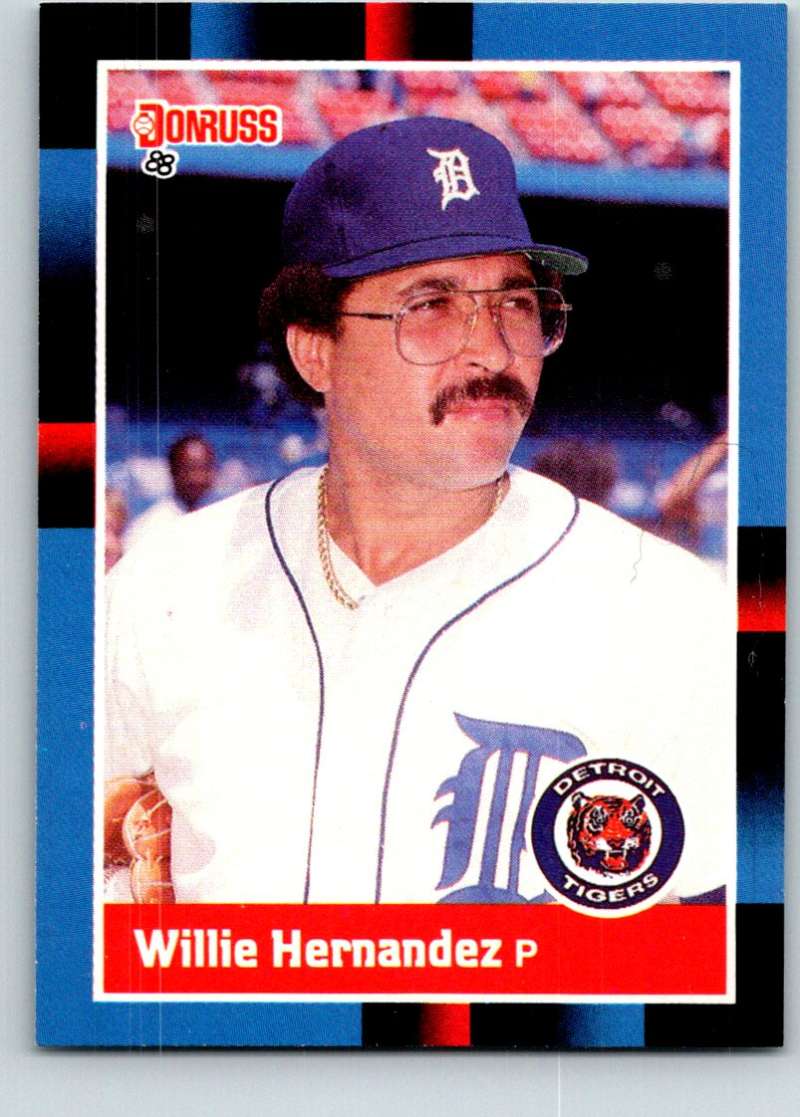 1988 Donruss #398 Willie Hernandez Mint  Image 1