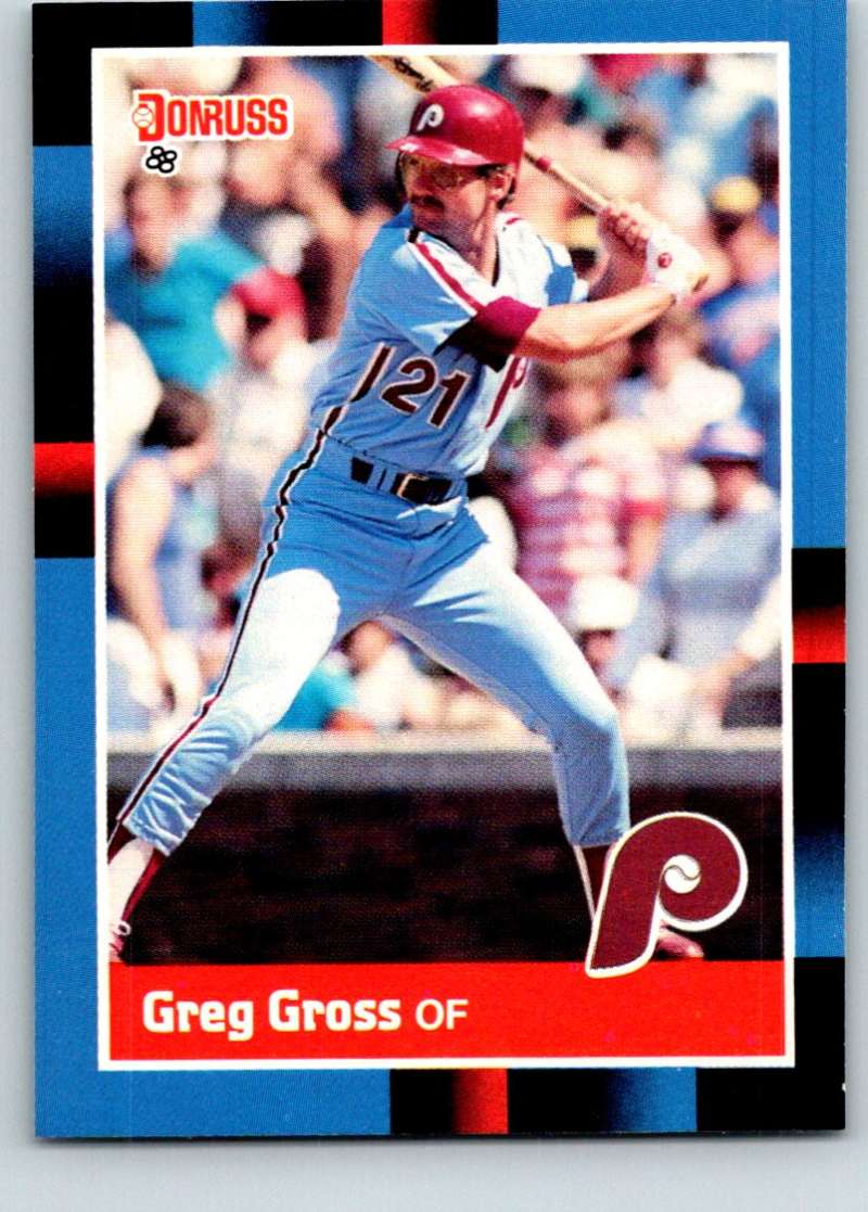 1988 Donruss #412 Greg Gross Mint  Image 1