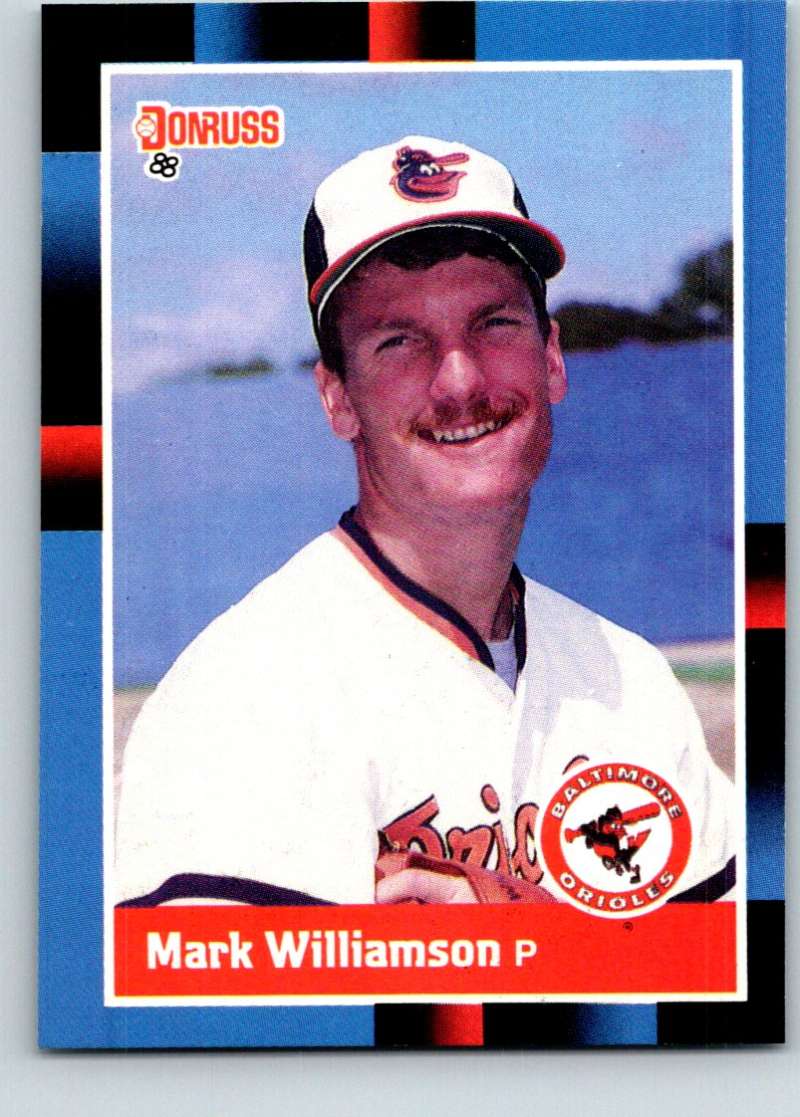 1988 Donruss #418 Mark Williamson Mint  Image 1