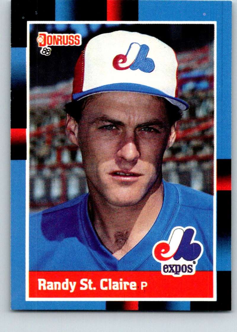 1988 Donruss #426 Randy St. Claire Mint  Image 1
