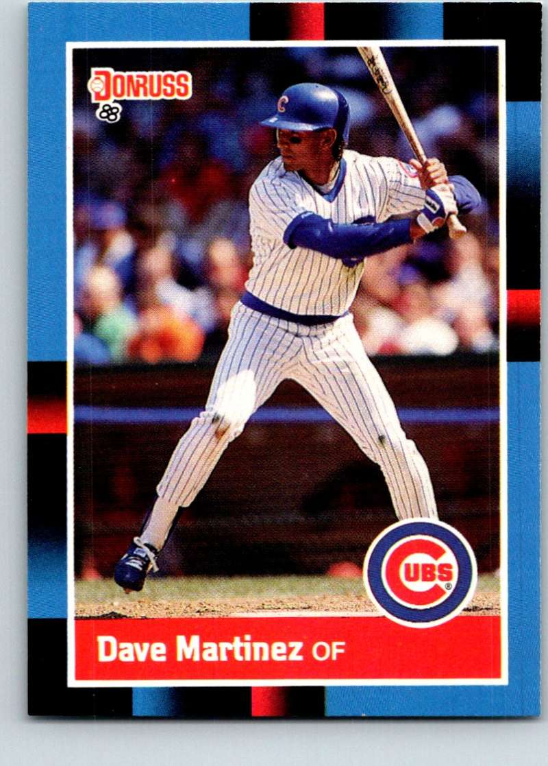 1988 Donruss #438 Dave Martinez Mint  Image 1