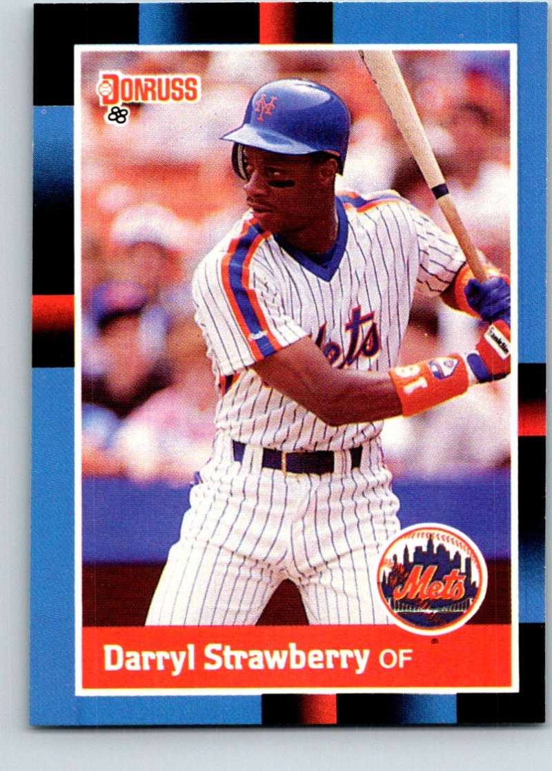 1988 Donruss #439 Darryl Strawberry Mint  Image 1