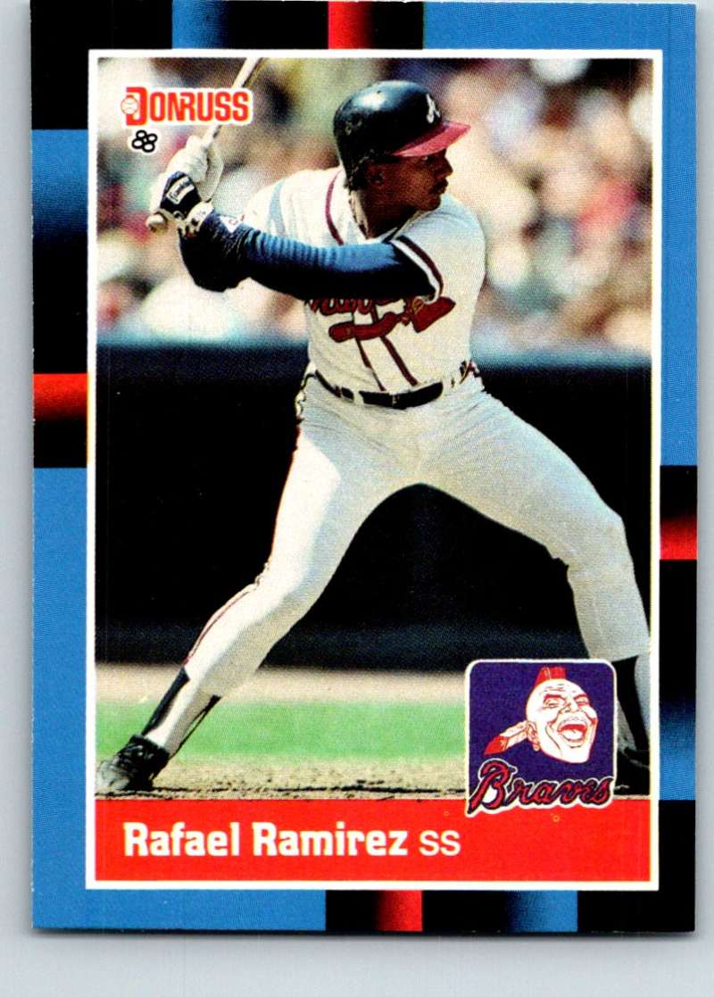 1988 Donruss #448 Rafael Ramirez Mint  Image 1