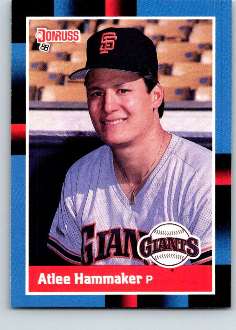 1988 Donruss #450 Atlee Hammaker Mint  Image 1