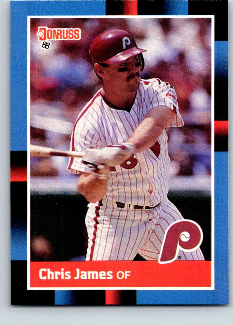 1988 Donruss #453 Chris James Mint  Image 1