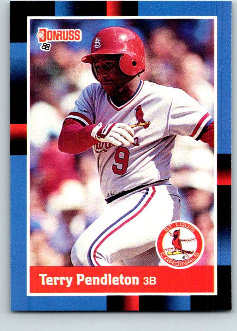 1988 Donruss #454 Terry Pendleton Mint  Image 1